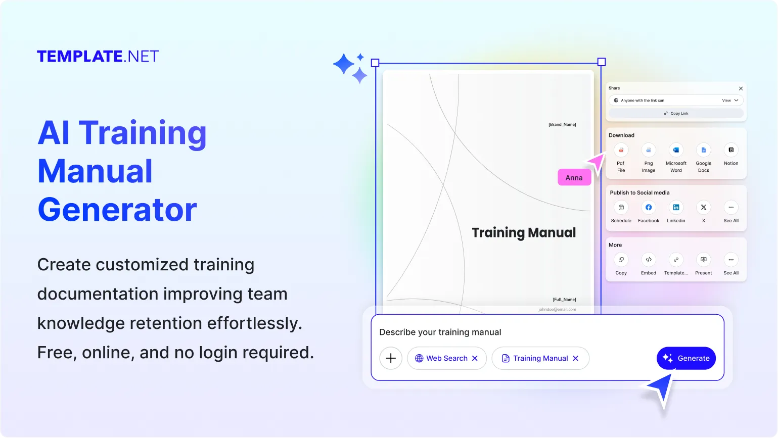 Free AI Training Manual Generator, AI Training Manual Maker Online [ No Signup ]